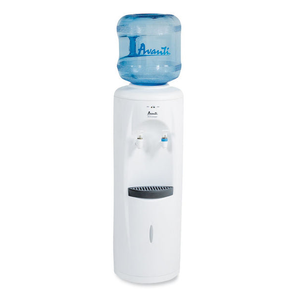 Avanti Cold and Room Temperature Water Dispenser, 3-5 gal, 11.5 x 12. 5 x 34, White (AVAWD360)