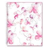 Breast Cancer Awareness Create-Your-Own Cover Weekly/Monthly Planner, Orchids Artwork, 11 x 8.5, 12-Month (Jan to Dec): 2025 (BLS137268) Each