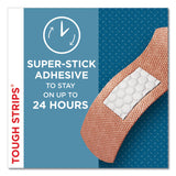 BAND-AID® Flexible Fabric Adhesive Tough Strip Bandages, 1 x 4, 20/Box (JOJ4408)