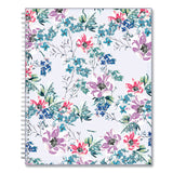 Laila Create-Your-Own Cover Weekly/Monthly Planner, Wildflower Artwork, 11 x 8.5, Purple/Blue/Pink, 12-Month (Jan-Dec): 2025 (BLS137273) Each