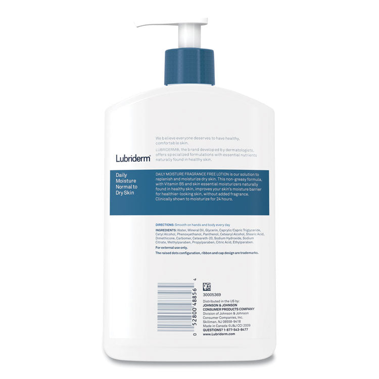 Lubriderm® Skin Therapy Hand and Body Lotion, 16 oz Pump Bottle (PFI48323EA)