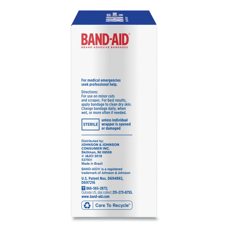 BAND-AID® Tru-Stay Sheer Strips Adhesive Bandages, Assorted, 80/Box (JOJ4669) Each