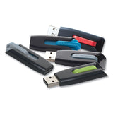 Verbatim® Store 'n' Go V3 USB 3.0 Drive, 16 GB, Black/Gray (VER49172)