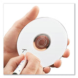 Verbatim® CD-R Recordable Disc, 700 MB/80 min, 52x, Spindle, White, 100/Pack (VER94712)