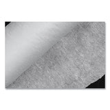 Tablemate® Linen-Soft Non-Woven Polyester Banquet Roll, Cut-To-Fit, 40" x 50 ft, White (TBLLS4050WH) Each