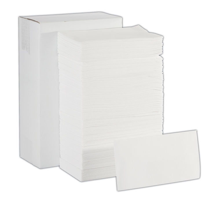 Dixie® 1/6-Fold Linen Replacement Towels, 13 x 17, White, 200/Box, 4 Boxes/Carton (GPC92113)