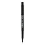 uniball® ONYX Roller Ball Pen, Stick, Extra-Fine 0.5 mm, Black Ink, Black Barrel, Dozen (UBC60040) 1 Dozen
