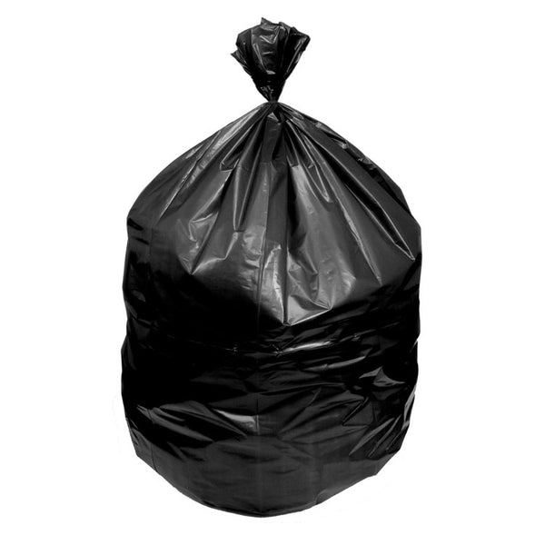 Heritage Can Liner, Low-Density, 1.5 Mil, 46"X40" , 100/Ct, Black (HERH8046AK) Case of 100