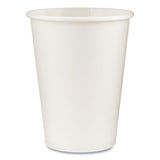 Dixie® Paper Hot Cups, 12 oz, White, 50/Sleeve, 20 Sleeves/Carton (DXE2342W)