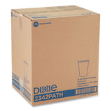 Dixie® Pathways Paper Hot Cups, 12 oz, 50 Sleeve, 20 Sleeves/Carton (DXE2342PATH)