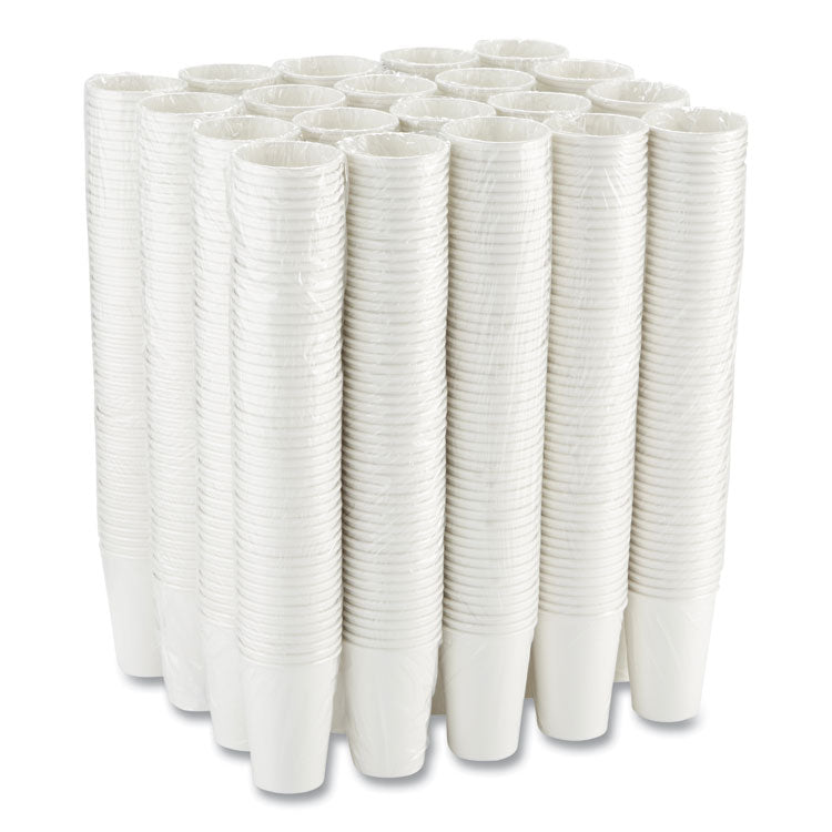 Dixie® Paper Hot Cups, 16 oz, White, 50/Sleeve, 20 Sleeves/Carton (DXE2346W)