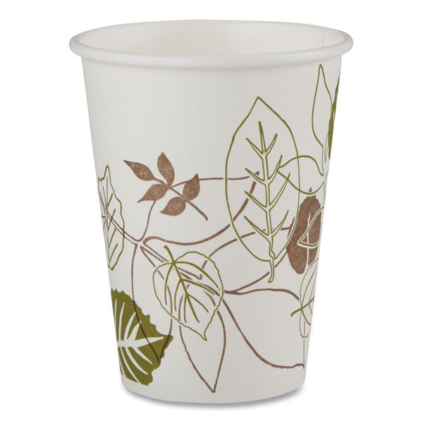 Dixie® Pathways Paper Hot Cups, 12 oz, 25/Bag, 20 Bags/Carton (DXE2342WS) Case of 500