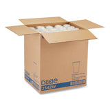 Dixie® Paper Hot Cups, 12 oz, White, 50/Sleeve, 20 Sleeves/Carton (DXE2342W)