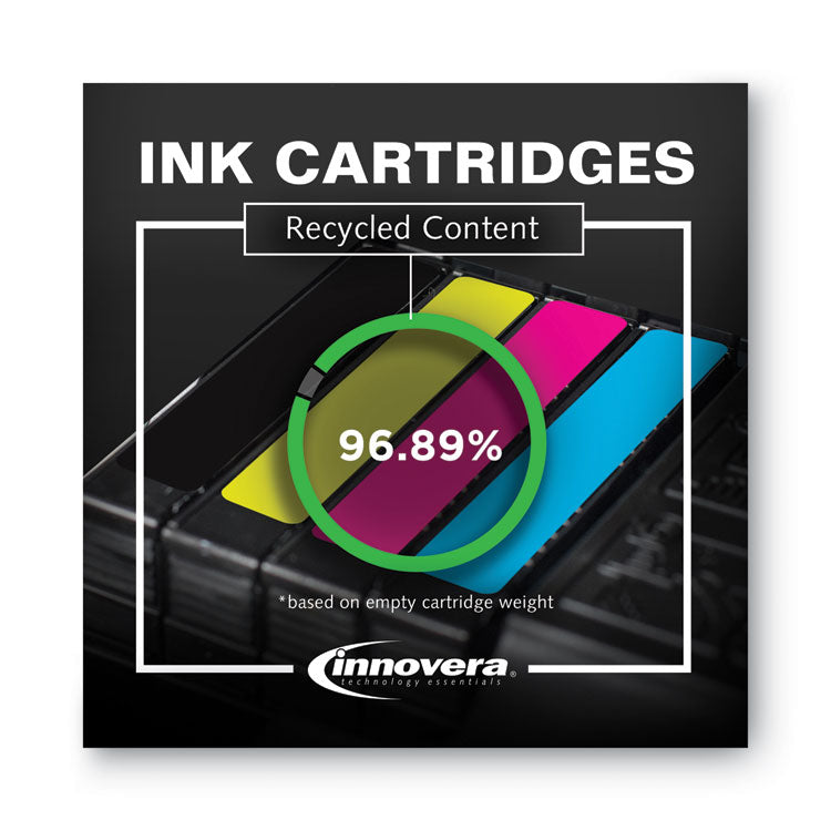 Innovera® Remanufactured Cyan High-Yield, Ink, Replacement for 972XL (L0R98AN), 7,000 Page-Yield (IVRL0R98AN) Each