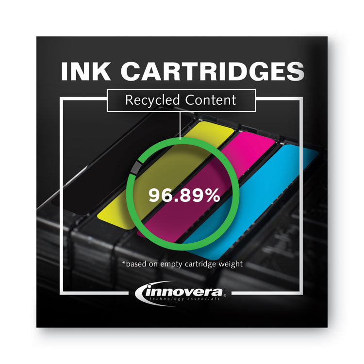 Innovera® Remanufactured Black High-Yield Ink, Replacement for 956XL (L0R39AN), 3,000 Page-Yield (IVRL0R39AN) Each