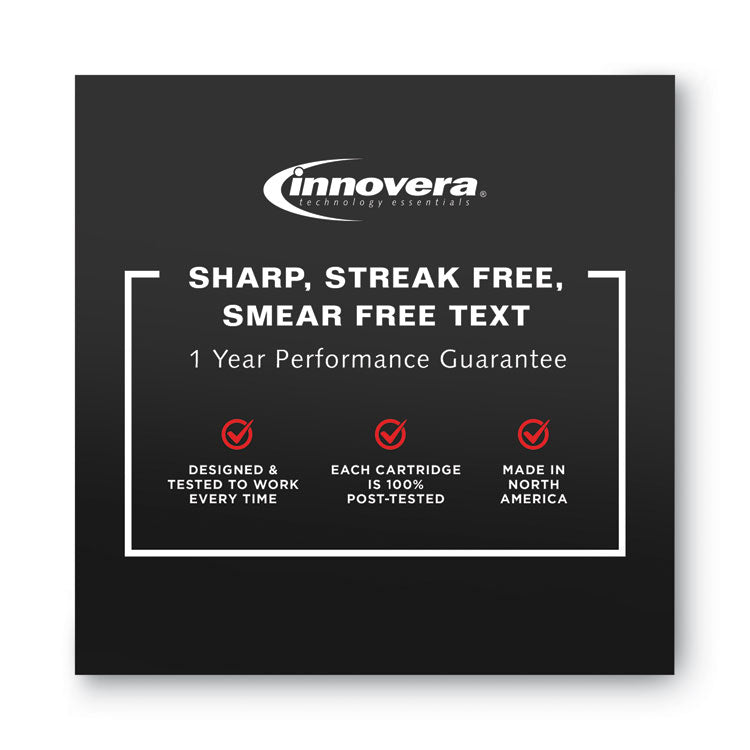 Innovera® Remanufactured Black High-Yield Ink, Replacement for 972XL (F6T84AN), 10,000 Page-Yield (IVRF6T84AN) Each