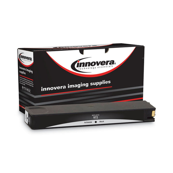 Innovera® Remanufactured Black Ink, Replacement for 972 (F6T80AN), 3,500 Page-Yield (IVRF6T80AN) Each