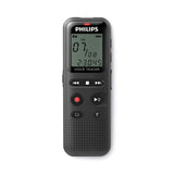 Philips® Voice Tracer DVT1160 Audio Recorder, 8 GB, Gray (PSPDVT1160) Each