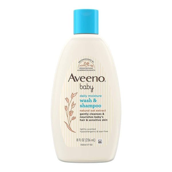 Aveeno® Baby Baby Shampoo and Body Wash 8 oz. Flip Top Bottle Light Scent (1228800_EA) 1/EA