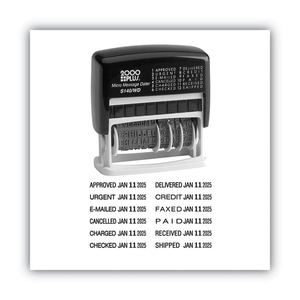 COSCO 2000PLUS® Micro Message Dater, Self-Inking (COS011090)