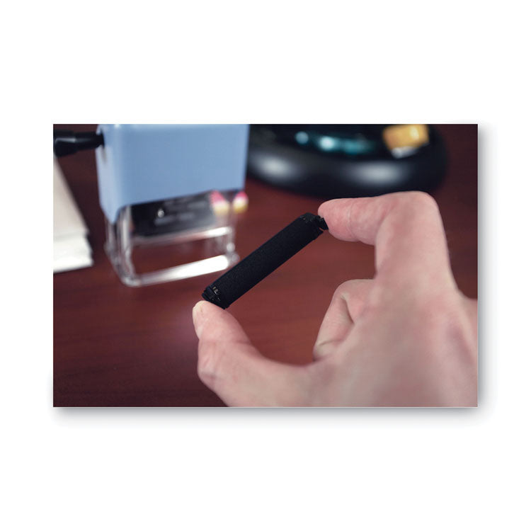 COSCO 2000PLUS® Replacement Ink Roller for 2000PLUS ES 011091 Line Dater, 2" x 1", Black (COS011096) Each