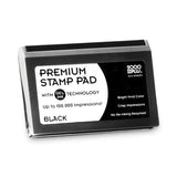 COSCO Microgel Stamp Pad for 2000 PLUS, 4.25" x 2.75", Black (COS030253) Each