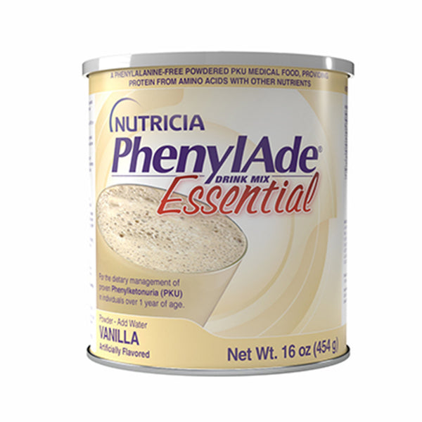 PhenylAde® Oral Supplement Vanilla Flavor Powder 16 oz. / 454 Gram Canister (1262872_CS) 6/CS