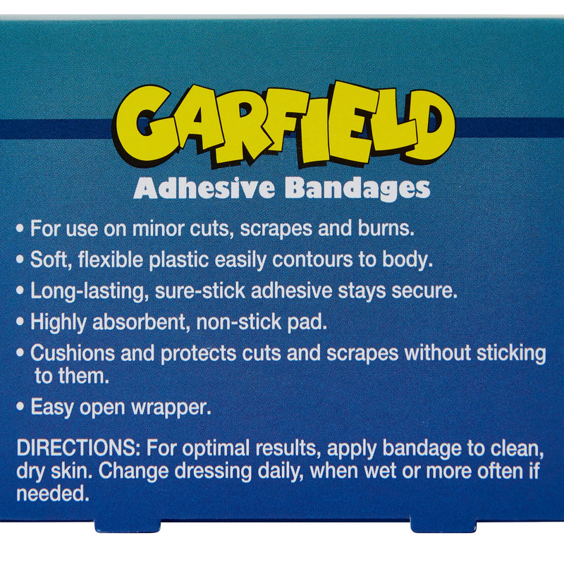 ASO Adhesive Spot Bandage 7/8 Inch Plastic Round Kid Design (Garfield) Sterile (686700_CS) 12/CS