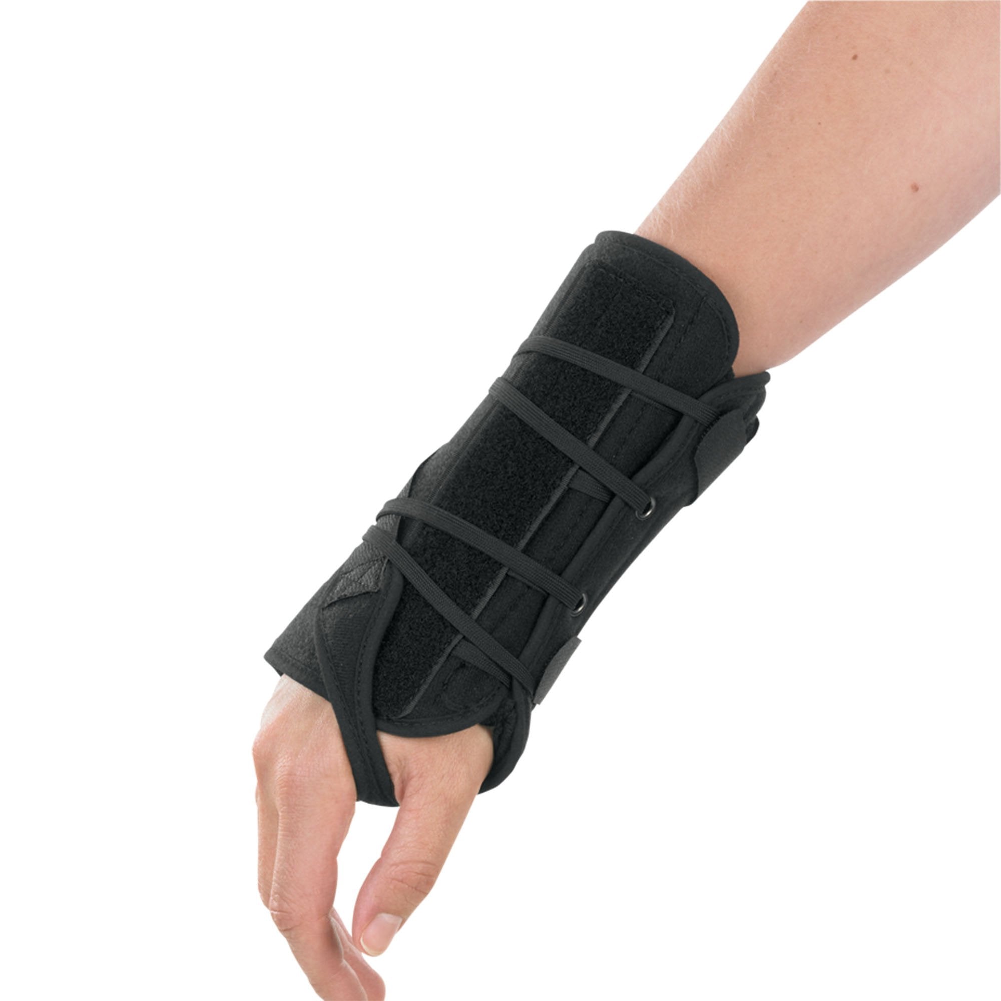 Apollo Universal Wrist Brace Aluminum / Foam Right Hand Black One Size ...