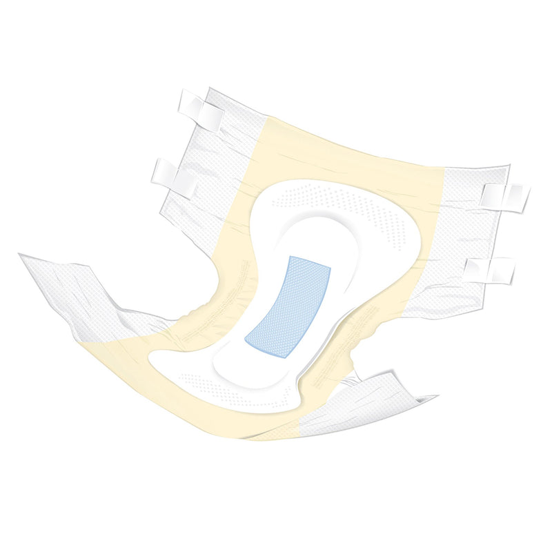 McKesson Classic Unisex Adult Incontinence Brief X-Large Disposable Light Absorbency (973141_BG) 15/BG