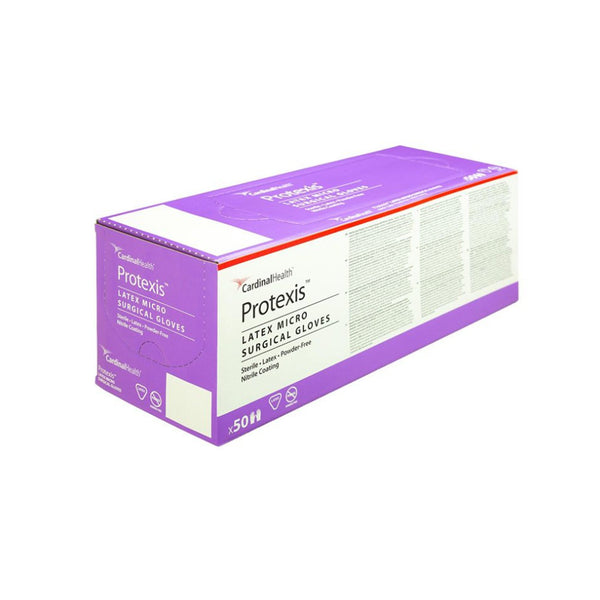 Protexis™ Latex Micro Surgical Glove Size 7.5 Sterile Latex Standard Cuff Length Smooth Light Brown Not Chemo Approved (807442_CS) 200/CS