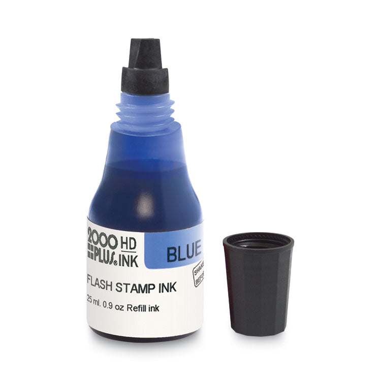 COSCO 2000PLUS® Pre-Ink High Definition Refill Ink, Blue, 0.9 oz Bottle, Blue (COS033959)