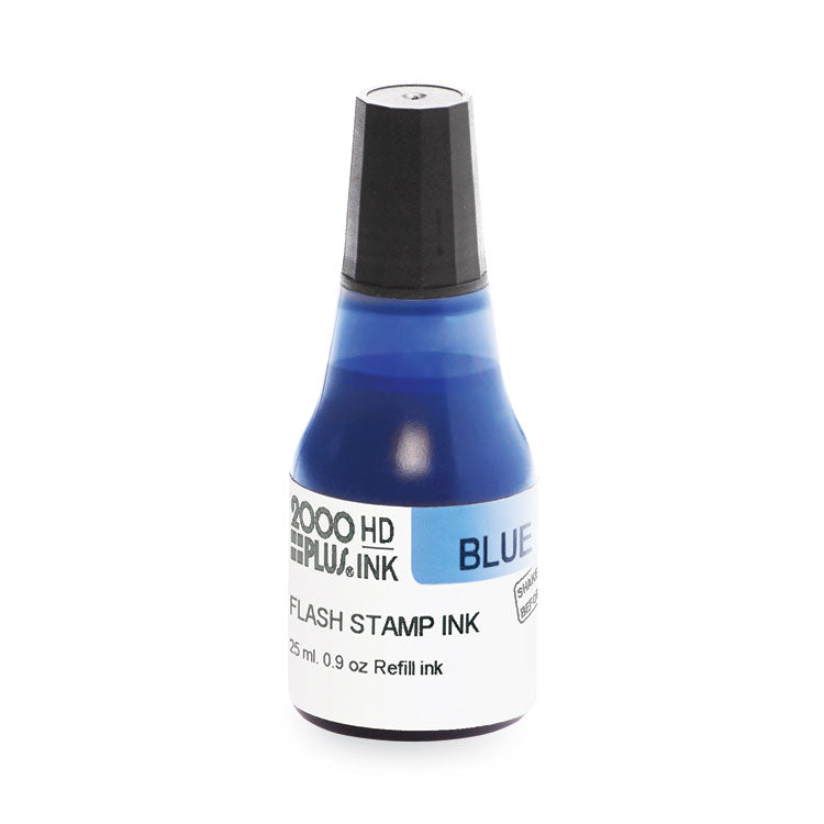 COSCO 2000PLUS® Pre-Ink High Definition Refill Ink, Blue, 0.9 oz Bottle, Blue (COS033959)