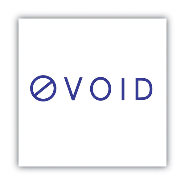 ACCUSTAMP2® Pre-Inked Shutter Stamp, Blue, VOID, 1.63 x 0.5 (COS035584) Each