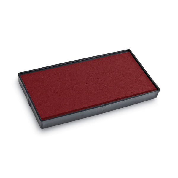 COSCO 2000PLUS® Replacement Ink Pad for 2000PLUS 1SI20PGL, 1.63" x 0.25", Red (COS065467)