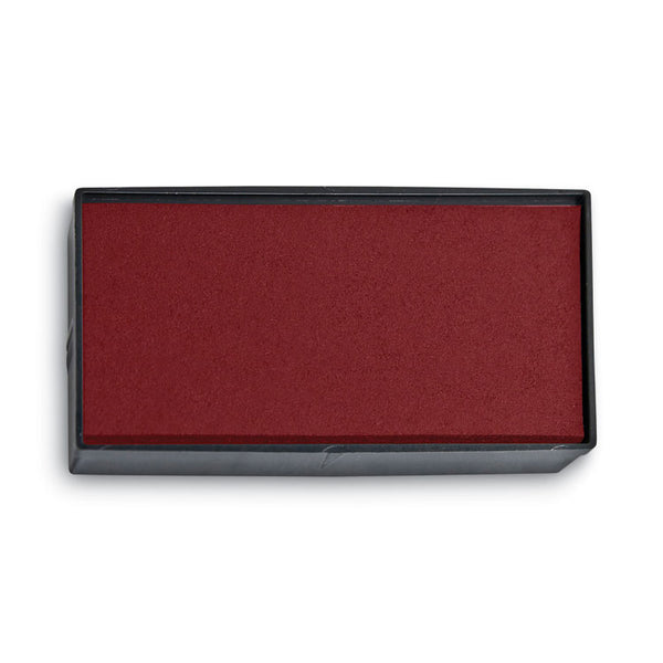 COSCO 2000PLUS® Replacement Ink Pad for 2000PLUS 1SI30PGL, 1.94" x 0.25", Red (COS065470)