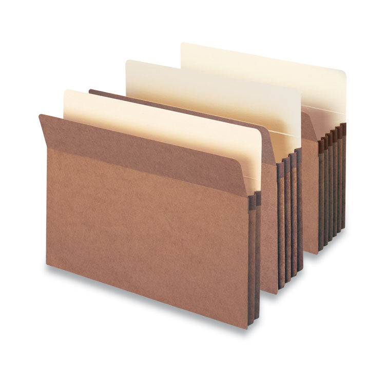 Smead™ Redrope Drop Front File Pockets, 1.75" Expansion, Letter Size, Redrope, 25/Box (SMD73214)