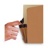 Smead™ Redrope Drop Front File Pockets, 1.75" Expansion, Letter Size, Redrope, 50/Box (SMD73800)