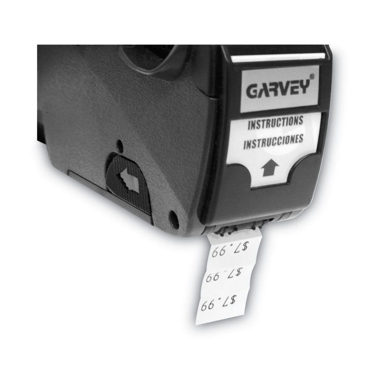 Garvey® Pricemarker Kit, Model 22-6, 1-Line, 6 Characters/Line, 0.81 x 0.44 Label Size (COS090971) Each