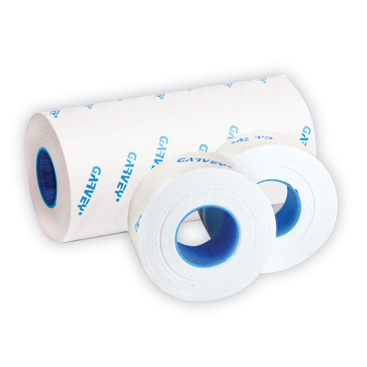 Garvey® One-Line Pricemarker Labels, 0.44 x 0.81, White, 1,200/Roll, 3 Rolls/Box (COS090944) Box of 3 Rolls