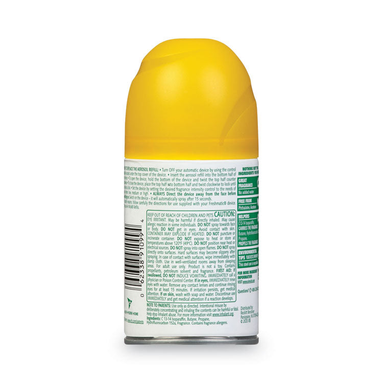 Air Wick® Freshmatic Life Scents Ultra Refill, Paradise Retreat, 5.89 oz Aerosol Spray, 6/Carton (RAC91099) Case of 6
