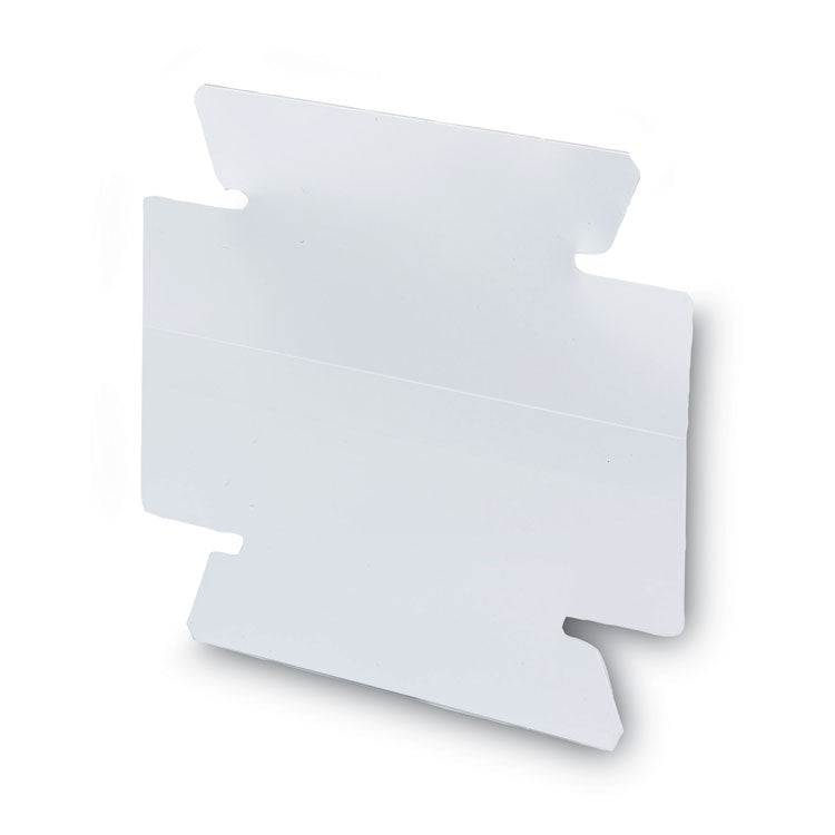 Smead™ Viewables Hanging Folder Tabs and Labels, Quick-Fold Tabs with Labels, 1/3-Cut, White, 3.5" Wide, 45/Pack (SMD64912)
