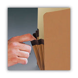 Smead™ Redrope Drop Front File Pockets, 5.25" Expansion, Legal Size, Redrope, 10/Box (SMD74234)