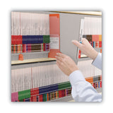 Smead™ Shelf-Master Reinforced End Tab Colored Folders, Straight Tabs, Letter Size, 0.75" Expansion, Gray, 100/Box (SMD25310)