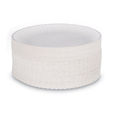 Dixie® White Paper Plates, 9" dia, 250/Pack, 4 Packs/Carton (DXEWNP9OD)