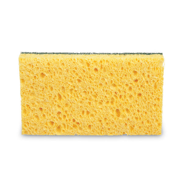 3M™ Niagara Medium Duty Scrubbing Sponge 74N, 3.6 x 6, 1" Thick, Yellow/Green, 20/Carton (MMM19428) Case of 20