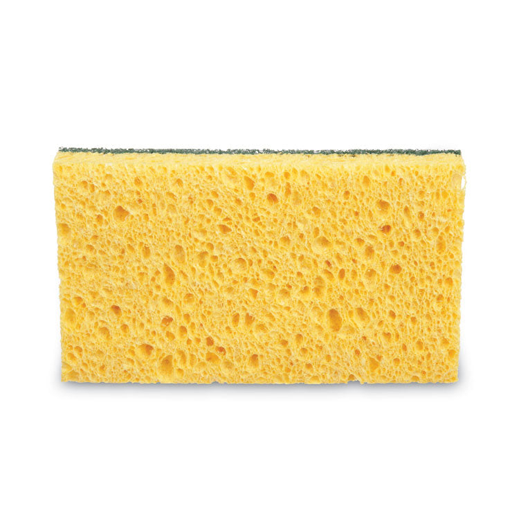 3M™ Niagara Medium Duty Scrubbing Sponge 74N, 3.6 x 6, 1" Thick, Yellow/Green, 20/Carton (MMM19428) Case of 20