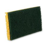 3M™ Niagara Medium Duty Scrubbing Sponge 74N, 3.6 x 6, 1" Thick, Yellow/Green, 20/Carton (MMM19428) Case of 20