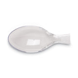 Dixie® Plastic Cutlery, Heavyweight Teaspoon, Crystal Clear, 6", 1,000/Carton (DXETH017) Case of 1000