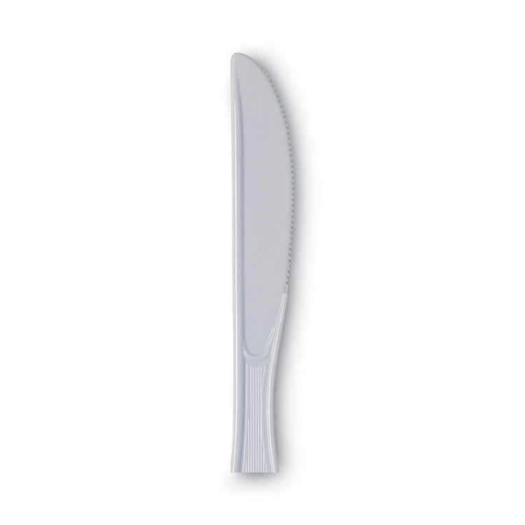 Dixie® Plastic Cutlery, Heavy Mediumweight Knife, 100/Box (DXEKM207)